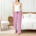 thumbnail image 4 of Honiee Cool Flamingos for elegant Women's Lounge Pants and Pajama Pants, crafted for ultimate comfort in your sleepwear essentials-Medium, 4 of 6
