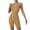 Khaki, variant on Fancifize One Piece Jumpsuit for Women Workout Capri Catsuit Yoga Halter Backless Sleeveless Rompers