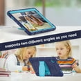 thumbnail image 5 of Galaxy Tab A7 SM-T500 T505 T507 10.4-inch Case,Dteck Shockproof Rubber 3-Layer Protection Case for Samsung Galaxy Tab A7 10.4" 2020 Hybrid Armor Kickstand Protector Cover,Navy+Blue, 5 of 7