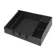 thumbnail image 4 of Organizador de barberos Organizador de cabello Soporte de almacenamiento de almacenamiento Organizador Conveniente estante de cepillo para el cabello, 4 of 8