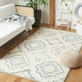 thumbnail image 2 of SAFAVIEH Metro Deena Medallion Area Rug, Ivory/Light Blue, 5' x 8', 2 of 8