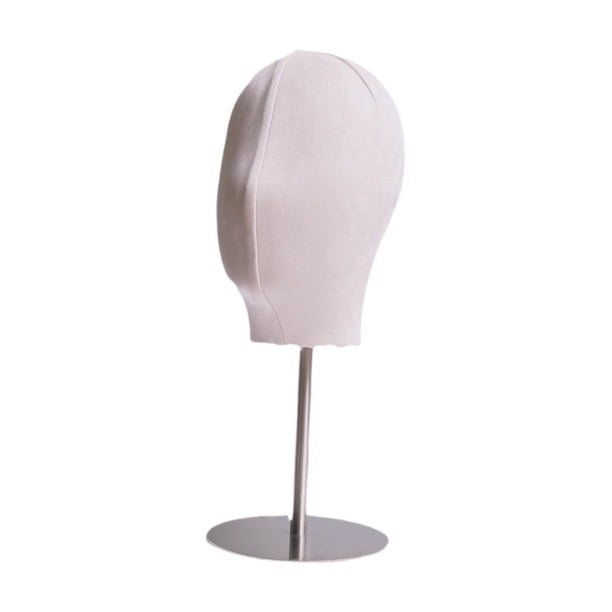 Expositor de sombreros y pelucas para peluquerías, centros comerciales beige