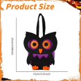 thumbnail image 3 of 2 PCS Halloween Tote Bags, Reusable Cartoon Goodie Bag for Halloween Trick or Treat Grocery Shopping Party Favors Goodie Bags, 3 of 5
