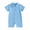 Blue, variant on Bagilaanoe Newborn Baby Boys Shirt Jumpsuit Short Sleeve Bodysuit 6M 12M 18M 24M Infant Summer One Piece Romper