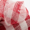 thumbnail image 2 of Red White Checkered Deco Mesh - 10" x 10 Yards, Buffalo Plaid, President's Day, Memorial Day, Wreath, 4th of July, Christmas Tree Ribbon, 2 of 4