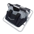 thumbnail image 1 of jinwen Backpack Bag Camping Foldable Stool Seat Black Gray, 1 of 8