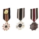 thumbnail image 1 of 3 Piezas de Tela de Rayas Insignia Hombres Mujeres Cospaly Broche Pin Bisutería, 1 of 9