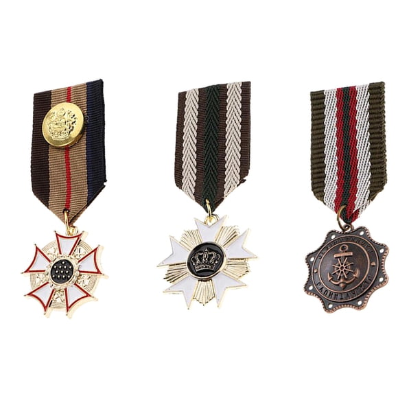 Insignia de Broche Salvador para Hombres cosplay 3 Paquetes
