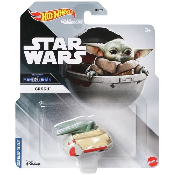 Coche fundido a presión Star Wars Hot Wheels Character Cars Grogu
