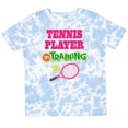 thumbnail image 3 of Inktastic Future Tennis Player in Training Girls Toddler T-Shirt, 3 of 5