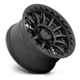 thumbnail image 2 of Kmc Km547 Carnage 17X9 5X127 -12Et 110.1Cb Satin Black With Gray Tint Wheel, 2 of 3