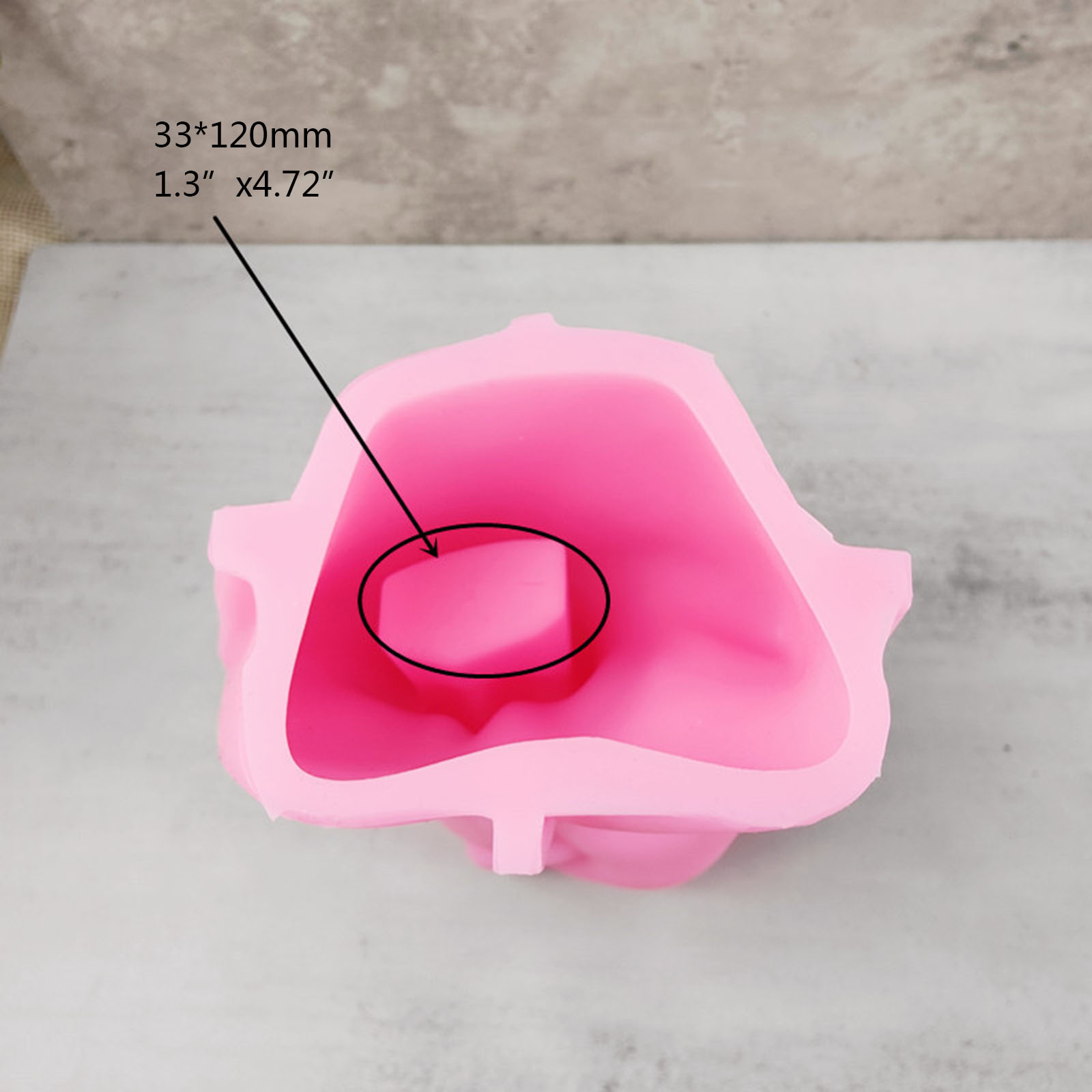 BQBQERT Half-body Human Body Flower Silicone Mold Epoxy Resin Casting Mold Vase Cement Mold Holder Mold