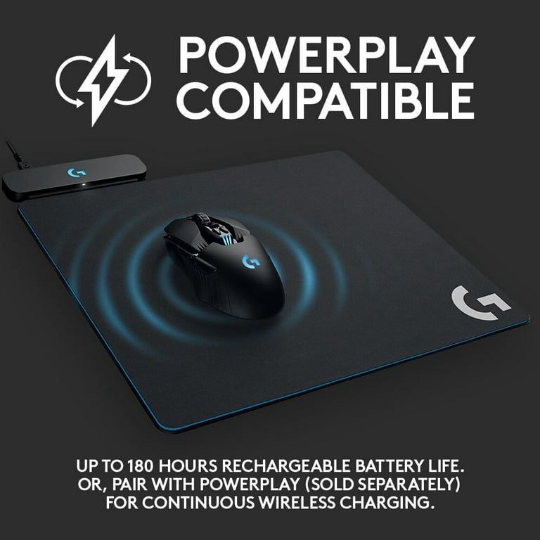 Logitech G Powerplay wireless gaming mouse pad with charging function