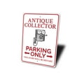 thumbnail image 4 of Antique Collector Parking Novelty Decor, Metal Wall Sign - 10x14 Inches, 4 of 4