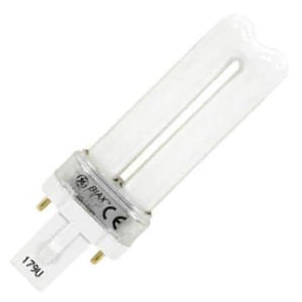 7 Watt Fluorescent Light Bulb Lamp PL7W/1U/2P/827 Plusrite 4003 