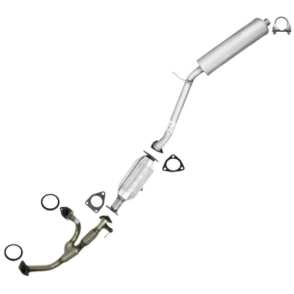 Northeastern Exhaust Stainless Steel Front Pipe, Catalytic & Resonator Exhaust System Kit Fits 2002–2004 Honda Odyssey 3.5L – Direct Fit with EPA-Approved