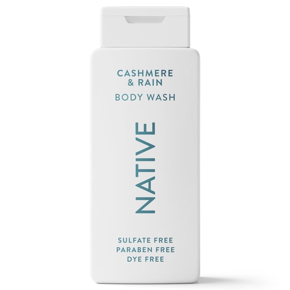 Native Body Wash, Cashmere & Rain, Sulfate Free, for Women & Men, 18 fl oz