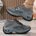thumbnail image 2 of Women’s Walking Shoes with Arch Support Lightweight Non Slip On Sneakers for Women, 2 of 5