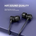 thumbnail image 3 of MINSUI-EP-06 USB Type C Earbuds in-Ear Wired Earphones,Built-in HD Microphone Magnetic Headphones, Clear Sound Quality bass Noise Cancelling Ear Buds, 3 of 4