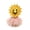 Pink, variant on YAMB Sunflower Porch Goose Outfits, 23 Inch Summer Lawn Goose Outfit Set with Headpiece, Glasses and Skirt, Raincoat-Style Porch Goose Summer Outfit for Outdoor Garden Yard Decoration