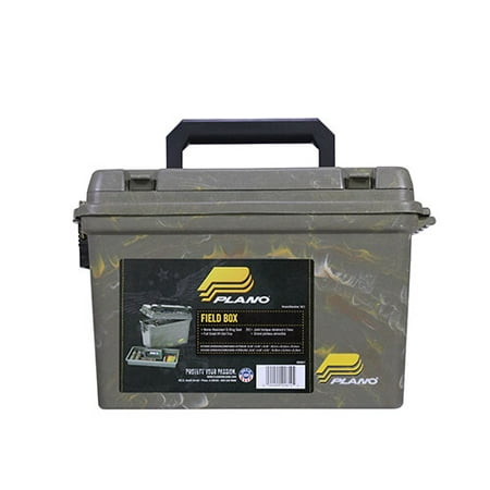 Plano Field Ammo Box, Camo, Large Plastic Ammo Storage