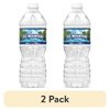 (2 pack) Ice Mountain Spring Water, 16.9 Fl Oz, Single Plastic Bottle