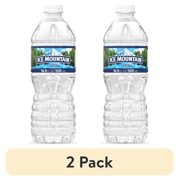 (2 pack) Ice Mountain Spring Water, 16.9 Fl Oz, Single Plastic Bottle