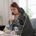 thumbnail image 6 of Kingsley Ben-Adir Blanket Ultra Soft Flannel Fleece Blanket Stylish Bedroom Living Room Sofa Warm Blanket All Season Use 30"*40"（76 * 100cm）, 6 of 6