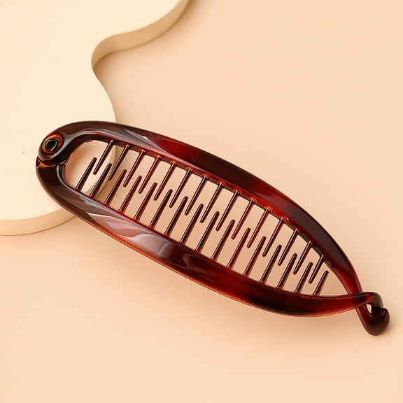 Matte Fish Shaped Hairpin Ponytail Banana Hair Clip Headband For Women Hair Accessories HairgripsTwist Clamp Barrettes Headwear