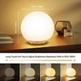 thumbnail image 3 of Night Light for Children, USB Rechargeable Bedside Lamp, Baby Night Light with Dimmable Warm Light & 7 Color Light, 3 of 5