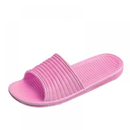 

Women Men Shower Slippers Bathroom Flat Slippers Sandals Soft Foams Sole Home Slippers Non Slip Shoes Dorm Shoes Beach Water Slide for Indoor Outdoor Massage Footwear