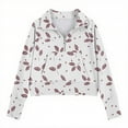 thumbnail image 4 of Bnwani Long Sleeve Toddler Shirt Hoodless Fleece Printed Tops 4-5t, 4 of 5