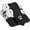 Black, variant on Cord Organizer Earbuds Holder Earphone Wrap Earphones Organizer Headset Headphone Earphone Wrap Winder Cord Manager Cable Winder Blue