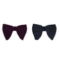 thumbnail image 3 of fastboy Stylish Velvet Bow Tie With Elastic Belt Stable Fixation Non-displacement Wide Application Halloween G, 3 of 6