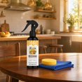 thumbnail image 6 of Beeswax Wood Polish Spray, Beeswax Furniture Spray, Removes Scratches Restores Shine for Wood Floors 120ML（3PCS  3 towel + 3 sponge）, 6 of 10