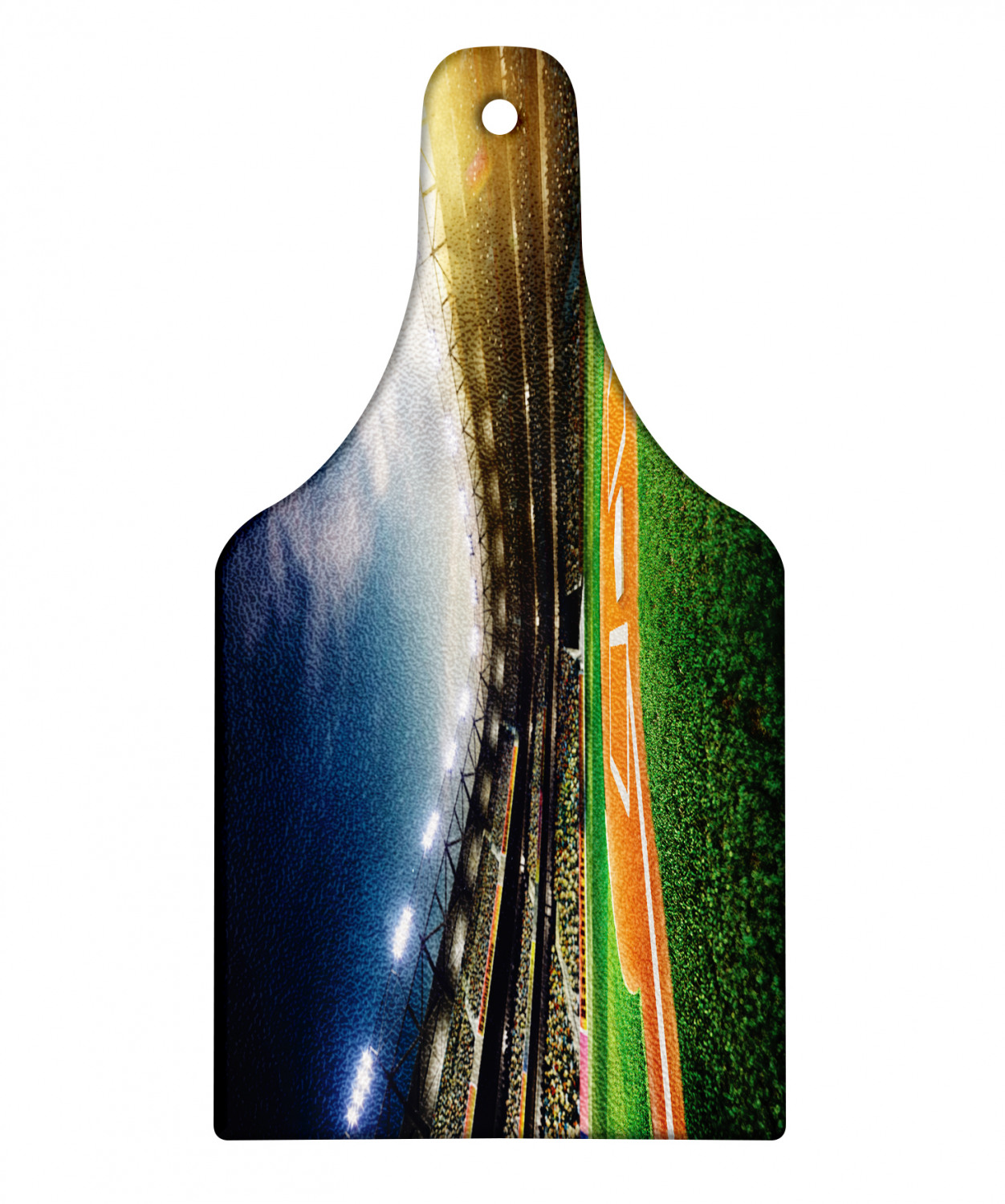 Sports Cutting Board, Game Thirll Concept Digitally Generated Stadium Arena with Lots of