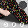 thumbnail image 3 of Wukai Berries Front Car Floor Mats Four-Piece Set Front & Rear Universal Car Floor Mats for SUVs, Trucks, Sedans, 3 of 7
