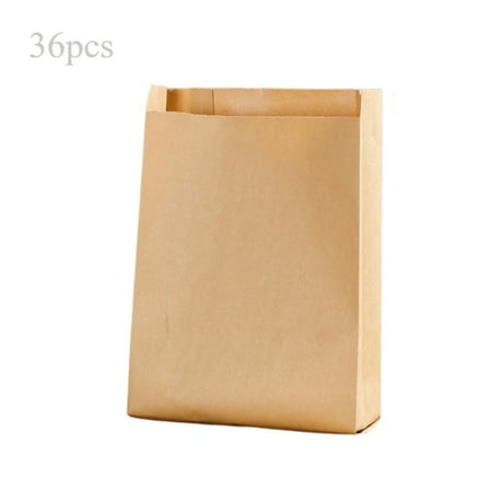 Waxed Sanitary Napkin Disposal Bags 36Pcs Kraft Paper Bags for Commercial Personal Restroom（11×7.08×2.36in）