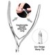 thumbnail image 4 of Cuticle Trimmer 3 Packs Professional Cuticle Remover Cuticle Cutter Stainless Steel Cuticle Nipper Set with Sharp Blades Double Spring Clippers for Ma, 4 of 4