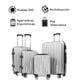 thumbnail image 3 of Set 4 Maletas Equipaje Ultra Rack and Pack Resistente Ruedas 360, 3 of 9