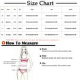 thumbnail image 3 of Xixinqiwan Bikinis for Women,Women's Three Piece Halter Top Triangle Bikini Set with Tie Side Bottom Sexy Swimsuit Bathing Suits, 3 of 6