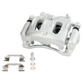 thumbnail image 2 of TRQ Front Right Brake Caliper w/Bracket Passenger Side Compatible with 2007-2016 Hyundai Santa Fe, 2 of 6