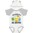 thumbnail image 3 of Inktastic Easter I'm Gonna Be a Big Brother with Green and Blue Eggs Boys Baby Bodysuit, 3 of 5