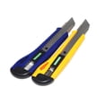 thumbnail image 2 of PLASTIC UTILITY KNIFE BOX CUTTER PLASTIC SAFETY CUTTER 102718-6PK, 2 of 5