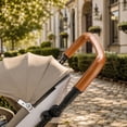 thumbnail image 4 of Stroller Handle Cover | Padded Comfort Grip Cover for Rollator Walker, Strollers and Rollator Walker Accessories, Black Neoprene, 4 of 7