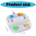 thumbnail image 5 of Double Controller Charger Dock Charging Holder Stand for P5 Wireless Controller, 5 of 9