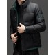 thumbnail image 4 of Chaqueta de plumón ultraligera corta con cuello alto para hombre, ropa de diseñador para hombre, chaqueta de invierno 2024 con relleno de plumón de pato para hombre, abrigo para hombre, 4 of 5