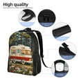 thumbnail image 5 of Vintage Camper Backpack Double Shoulder Backpack Durable, Spacious, Ergonomic Design for Travel, Work & Outdoor Use, 5 of 8