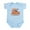 Sky Blue, variant on CafePress - Never Knew A Hero 2 ORANGE (Mother) Infant Bodysui - Baby Light Bodysuit, Size Newborn - 24 Months