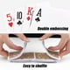 thumbnail image 4 of Juego de cartas, paquete de 2 barajas de cartas, cartas de póquer estándar, juego profesional, divertidos juegos de cartas para adultos, fácil de barajar, tarjetas de diseño único para Pinochle Go Fis, 4 of 5